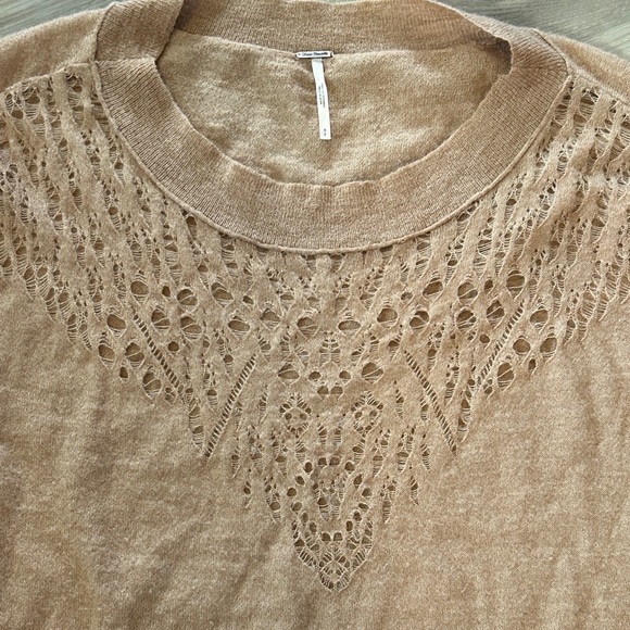 Free People Blush Pink Women's Sweater - Picture 4 of 4